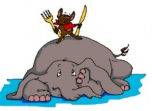 Cum mananci un Elefant