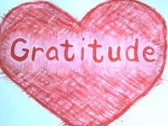 Gratitude in a heart