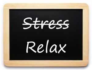 Stress / Relax - Concept Sign